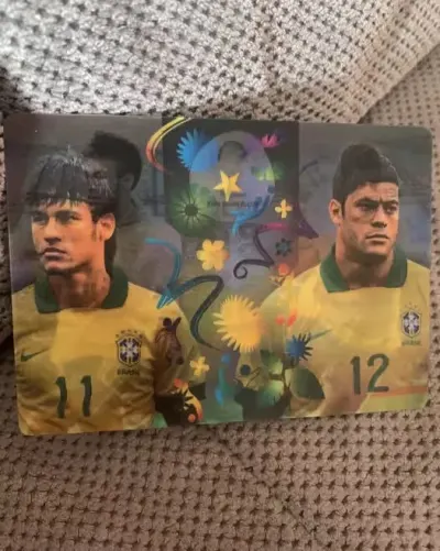 Adrenalyn XL World Cup Brazil 2014 Double Trouble NEYMAR x HULK — praca Paulina K., Wrocław