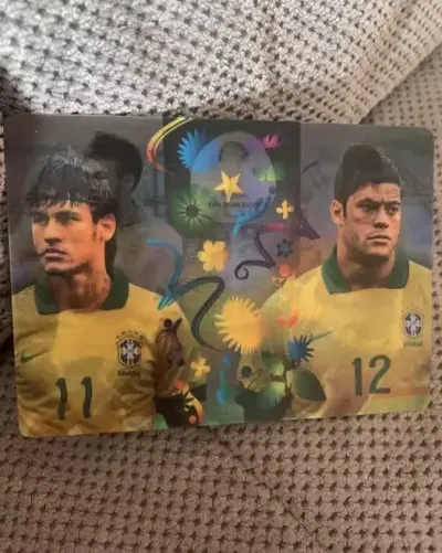 Adrenalyn XL World Cup Brazil 2014 Double Trouble NEYMAR x HULK — praca Paulina K., Wrocław