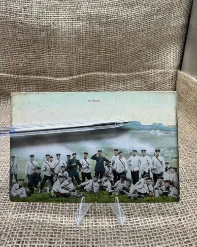 B959 pocztówka Prusia LUX około 1915 rok original ww1 LUX — praca Lena P., Wrocław