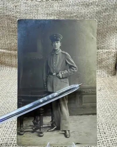 B961 pocztówka Prusia LUX około 1915 rok original ww1 LUX — praca Stanisław K., Wrocław