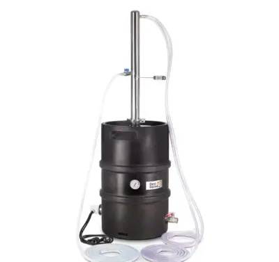 DESTYLATOR ELEKTRYCZNY KEG 50L beczka do wody zestaw bimber stal — praca Łukasz W., Katowice
