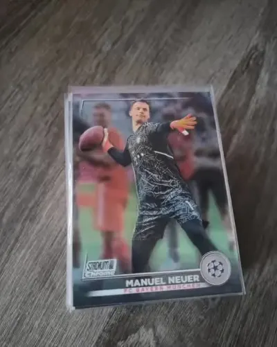 Karty topps stadium club chrome 2022/23 — praca Grażyna K., Katowice
