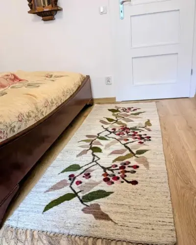 Kilim jarzębina-Rękodzieło  z Cepelii ! — praca Kacper D., Wrocław