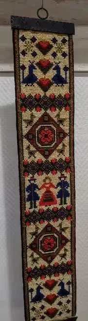 Kilim PRL. Kilim pled — praca Karol W., Katowice