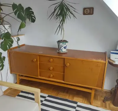 Kultowa komoda/szafka Bilea z Rumunii/ PRL — praca Mariusz K., Wrocław