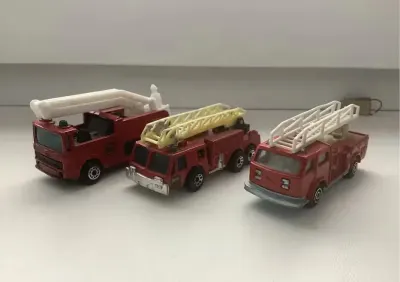 Matchbox Majorette straż pożarna — praca Daniel R., Wrocław