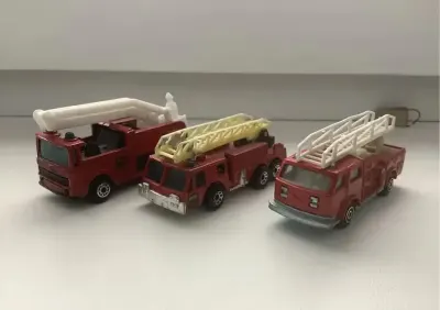 Matchbox Majorette straż pożarna — praca Daniel R., Wrocław