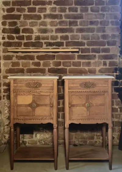 Nr. 809 Szafki nocne w stylu Art Déco — praca Niejedna Sztuka Mebla, Katowice
