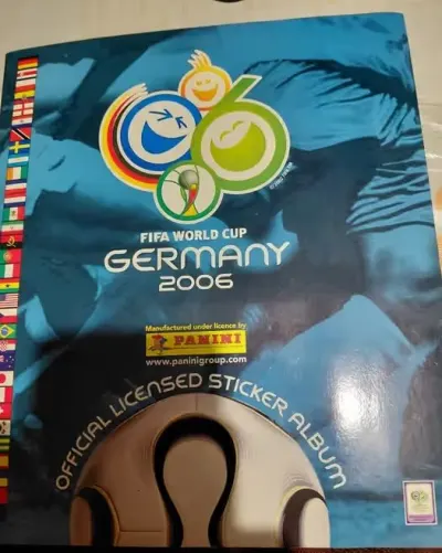 Panini kompletny album z Mistrzostw Świata i Euro — praca Lebroy, Katowice