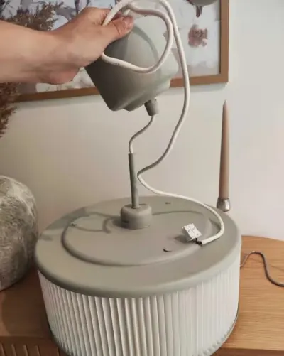 Lampa sufitowa IKEA REMTÅNG — praca Marcelina, Knurów
