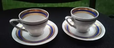 Porcelana Bogucice PRL unikat — praca Pati, Katowice