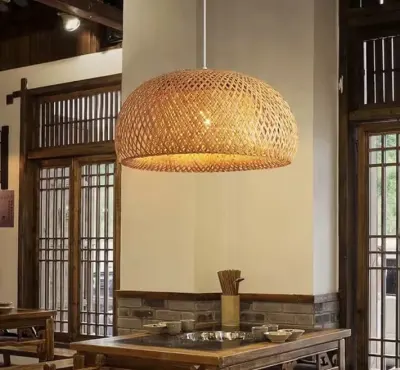 Lampa Ikea rattan jak nowa! — praca sandra-alle, Gdynia