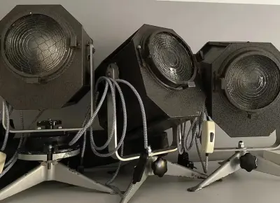Lampa loft vintage teatralna stolowa biurkowa podlogowa prl — praca Jacek, Poznań