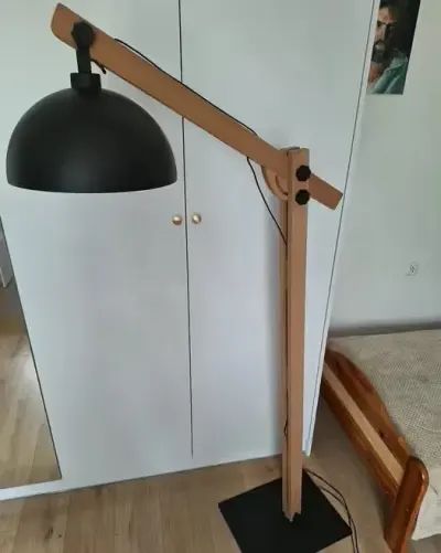 Lampa stojąca OSLO — praca alinadzwiezynska, Markowa
