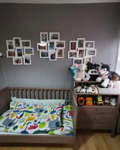 Meble dziecięce IKEA SUNDVIK szafa, komoda z przebierakiem, łóżeczko — praca Paulina, Rzeszów