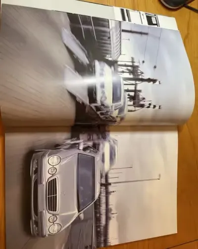 Prospekt mercedes benz limuzyny klasy e w210 — praca Robert, Katowice