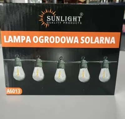 Nowa girlanda ogrodowa LED Sunlight — praca Monika, Iłów