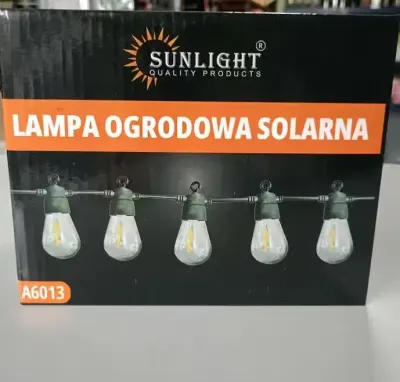 Nowa girlanda ogrodowa LED Sunlight — praca Monika, Iłów