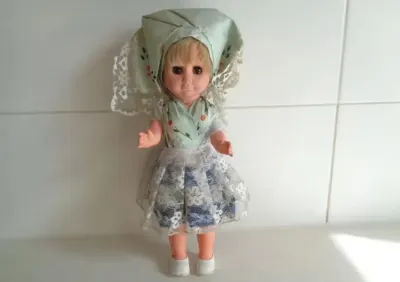 stara ludowa lalka wysokość 35 cm. urodziny prezent — praca Robert, Katowice