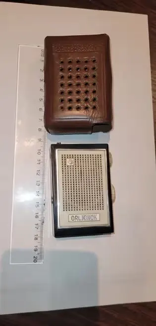 Stare radzieckie mini radio przenośne "Orljonok" stan idealny — praca Grzegorz, Katowice