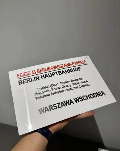 Tablica relacyjna BWE, do wyboru rozne numery. — praca Igor, Katowice