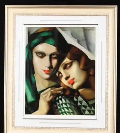 Tamara Lempicka, The Green Turban - grafika — praca Jerzy, Katowice