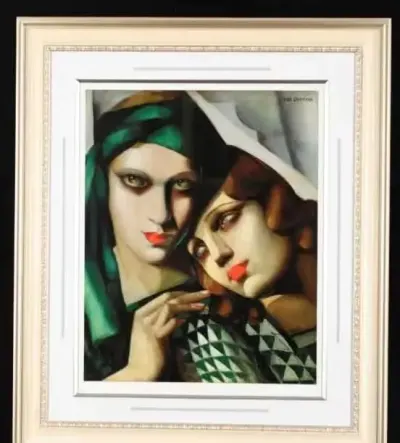 Tamara Lempicka, The Green Turban - grafika — praca Jerzy, Katowice