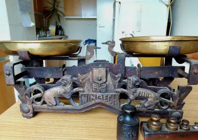 Waga szalkowa Winrech 5 kg — praca Natalia, Wrocław