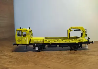 WM-15 A wózek motorowy PKP h0 1:87 nie Piko Roco — praca Bartek, Wrocław
