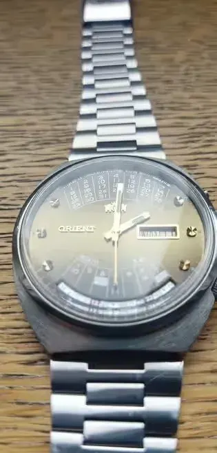 Zegarek automatyczny  męski Orient "patelnia"  idealny stan — praca Rafał, Wrocław