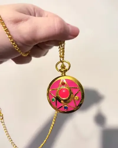 Zegarek kieszonkowy sailor moon — praca Aga, Wrocław