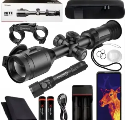Luneta noktowizyjna Nocpix NITE D70R + Iluminator X-Hog Pro 4W1 lub wersja bez ilumiatora — praca DS Tactical Poland, Końskie