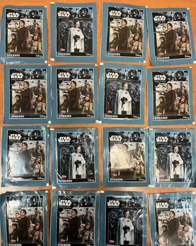 Naklejki Stickersy Karty Star Wars Rogue One topps — praca Andrzej, Lublin
