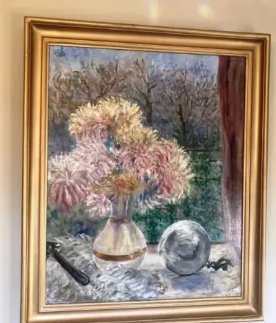 Obraz olejny Valentine Val z 1912 r. — praca Witold, Konopiska