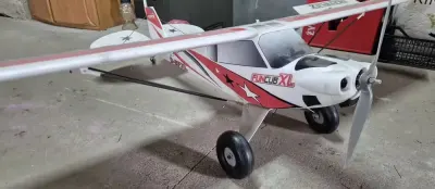 Samolot Rc FunCub XL — praca Kasia, Wierzbica