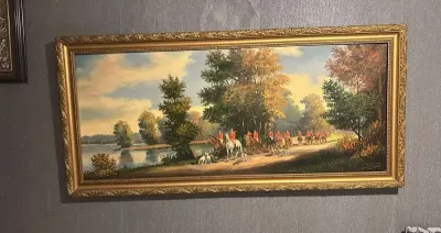 Sprzedam obraz polowanie znanego rosyjskiego malarza — praca Weronika, Warszawa