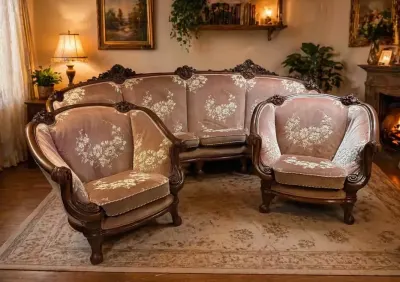 Włoski Zestaw Komplet Wypoczynkowy Mega Sofa 4 osobowa 2 Fotele 411 Italy meble stylowe włoskie kanapa Bardzo Wygodny — praca Maciej, Kraków