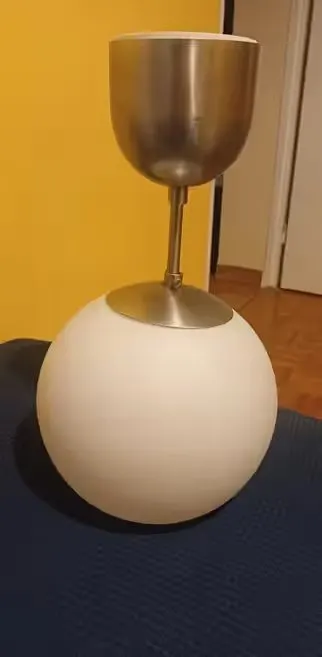 Lampa wisząca z Ikea — praca Małgosia, Wrocław
