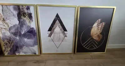 Obrazy 53cm x 73cm - zestaw 3 obrazów — praca Agnieszka, Katowice