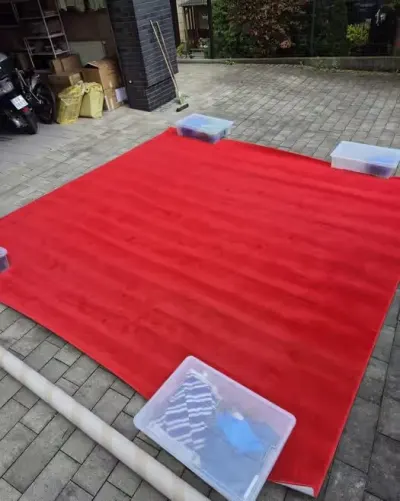 Wykladzina dywanowa/ dywan 4 x 4 m — praca Ireneusz, Katowice