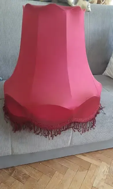 abażur do lampy stojącej — praca Beata, Lublin