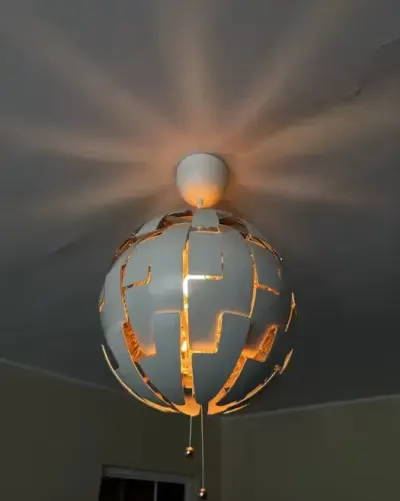 Lampa kula wiszaca sufitowa (rozkladana) nowoczesna — praca aniakafar, Łódź