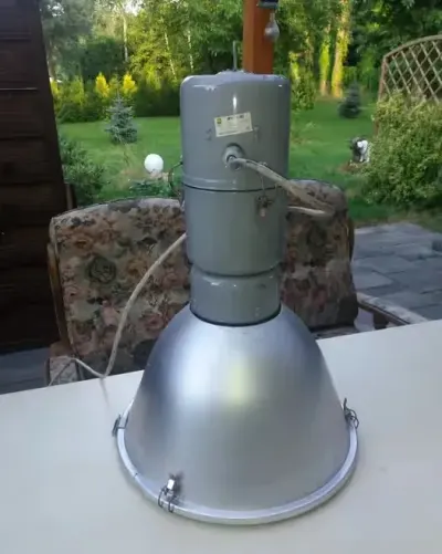 lampa loft ( ogromna piękna ) pofabryczna — praca anna, Łódź