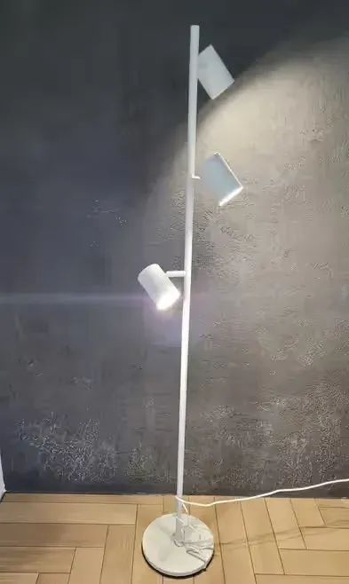 Lampa stojąca podłogowa IKEA NYMANE - komplet, prawie nowa. — praca Łukasz, Starogard Gdański