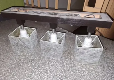 Lampa sufitowa kinkiet — praca Piotr, Rzeszów