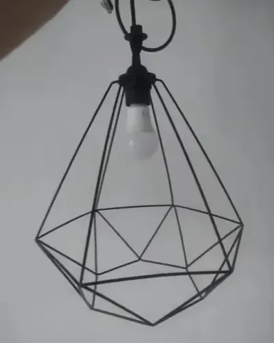 Lampa sufitowa loft , industrialna , żyrandol — praca Hubert, Wołomin