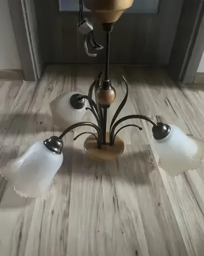 Lampa sufitowa pokojowa — praca Gosia, Rybarzowice