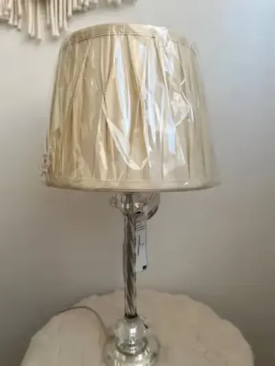 Lampa sypialniana glamour NOWA — praca justynakowalska2, Góra