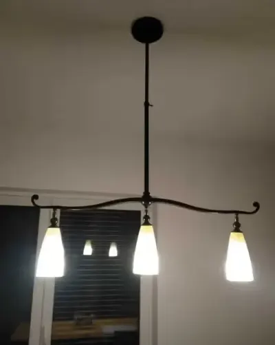 lampa wisząca antyk — praca Maciej, Rokietnica