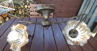 Lampa wisząca/Żyrandol — praca hyc, Ślesin
